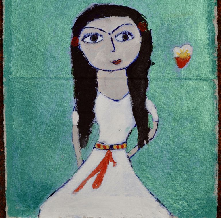 جميع اللوحات تعكس شعور الإيزيديات بأن داعش لم يكسرهن