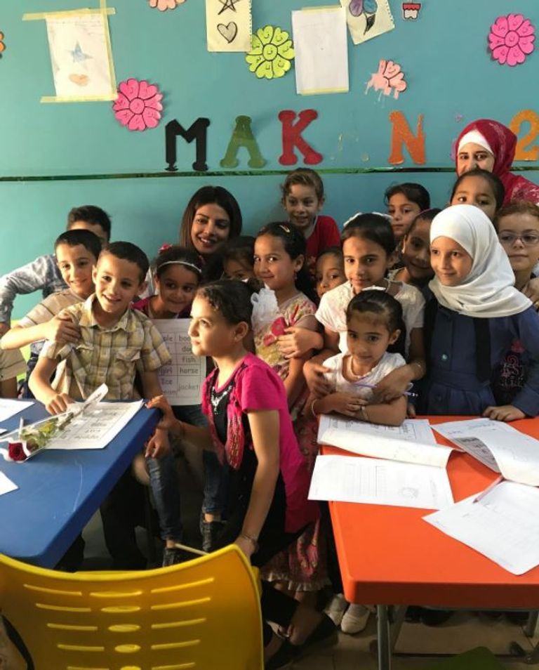 بريانكا شوبرا سفيرة النوايا الحسنة لليونيسيف