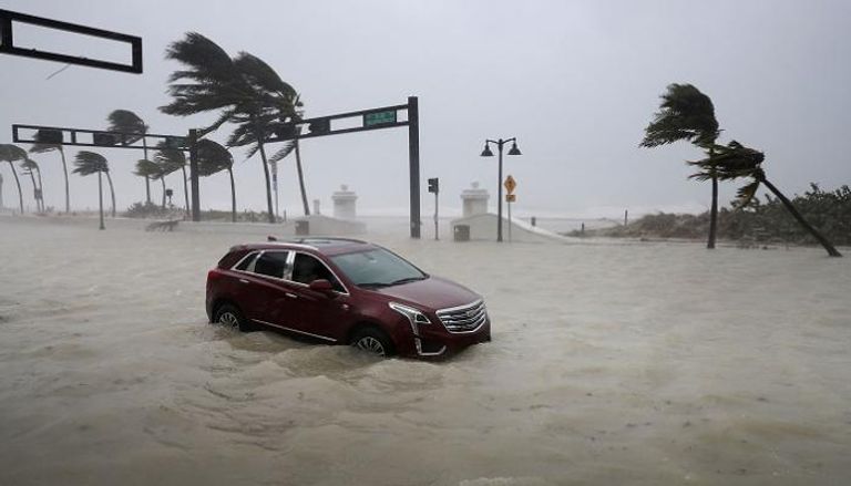 جانب من إعصار إرما في فلوريدا - وكالات