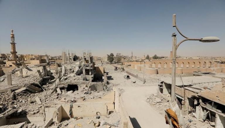 صورة تظهر الدمار الذي خلفته الحرب في سوريا - رويترز