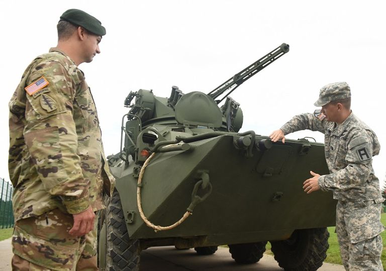 مناورات أمريكا والناتو في أوكرانيا - أ. ف. ب