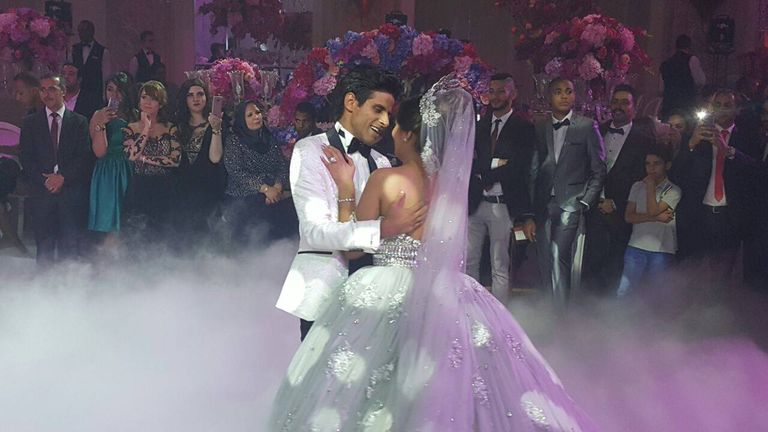 حمدي الميرغني وإسراء عبد الفتاح