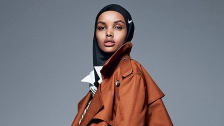 حليمة عدن عارضة أزياء أمريكية من أصل صومالي