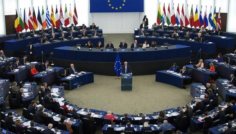 رئيس المفوضية الأوروبية يلقي كلمة أمام البرلمان الأوروبي