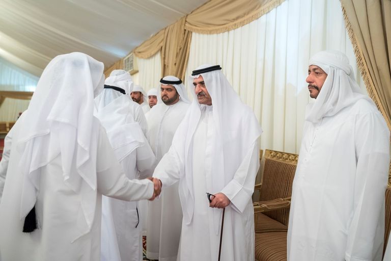 الشيخ حمد بن محمد الشرقي عضو المجلس الأعلى حاكم الفجيرة