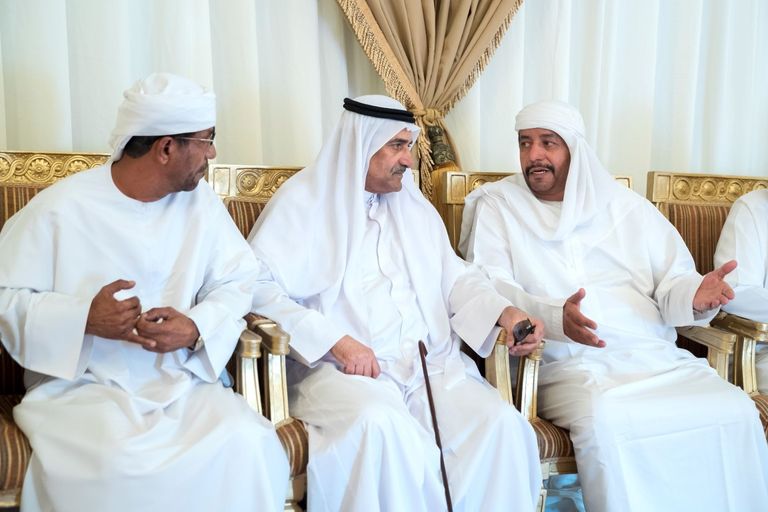 الشيخ حمد بن محمد الشرقي عضو المجلس الأعلى حاكم الفجيرة