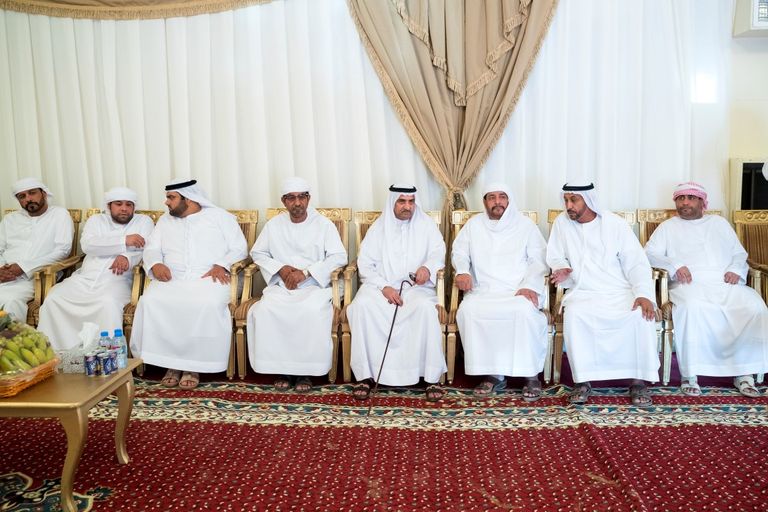 الشيخ حمد بن محمد الشرقي عضو المجلس الأعلى حاكم الفجيرة