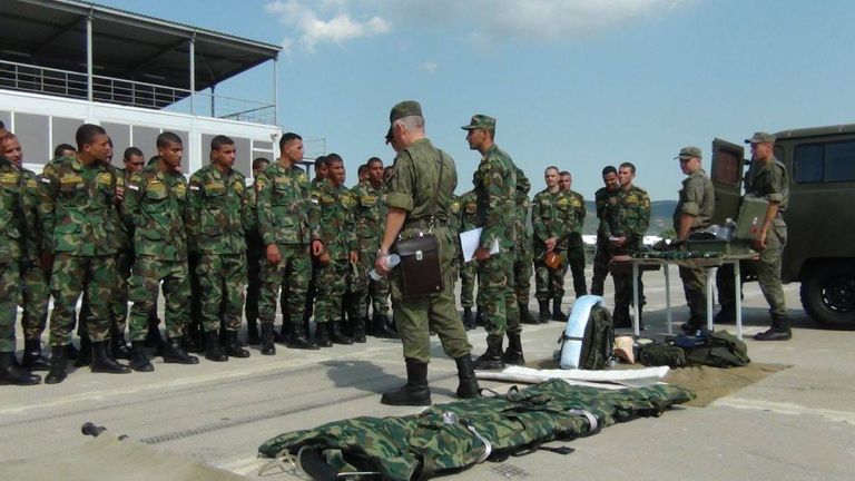 جانب من التدريب المصري الروسي المشترك حماة الصاقة 2