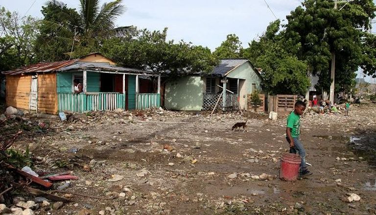 الإعصار "إرما" تسبب في دمار كبير  بالكاريبي