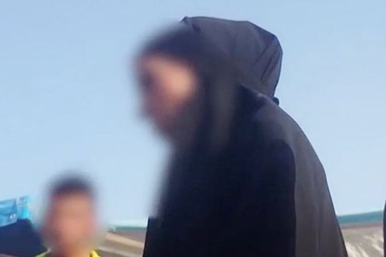 فتاة مغربية من زوجات داعش