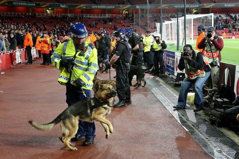 لوحة ملعب الإمارات