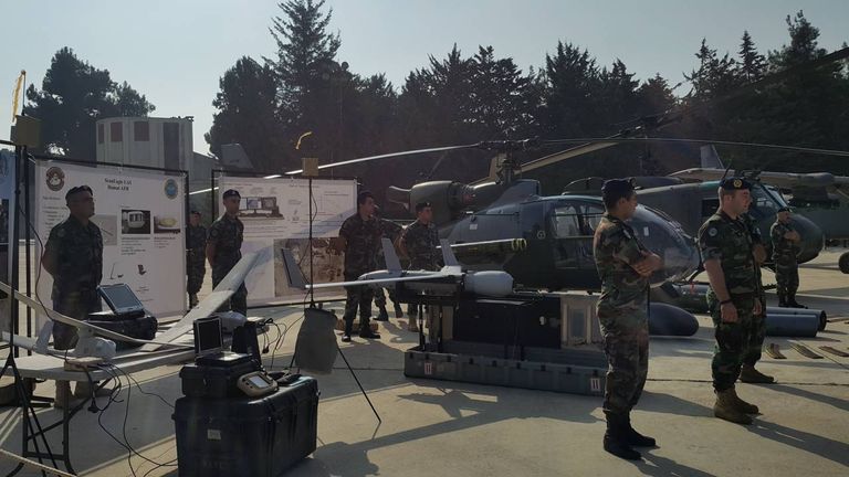 الجيش اللبناني يستعرض وحداته المشاركة في المعركة