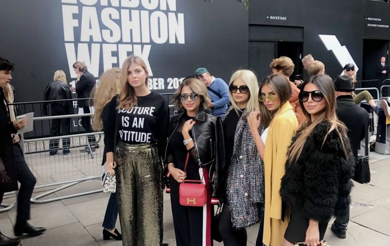 مدونات الموضة العرب في أسبوع موضة لندن 2018