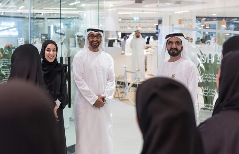 محمد بن راشد ومحمد بن زايد يفتتحان أفضل مركز شباب في العالم