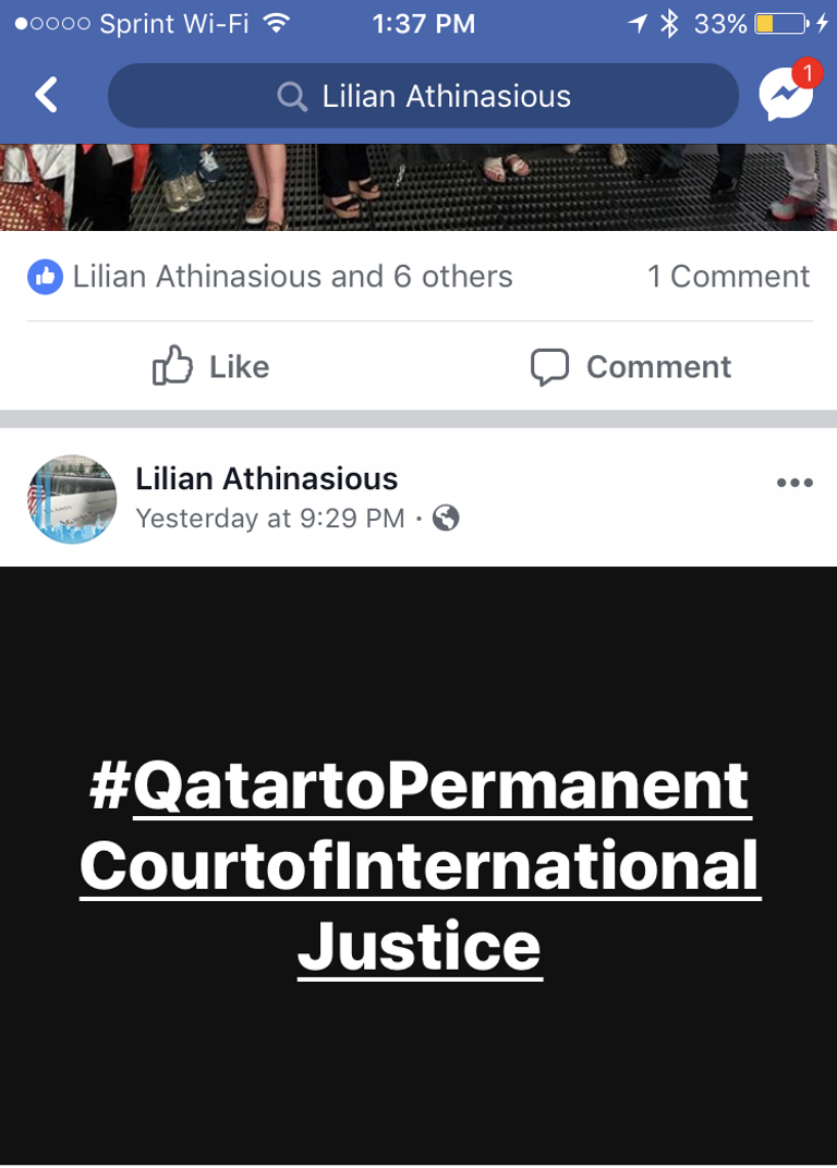 صورة للمتظاهرين ضد الإرهاب في نيويورك