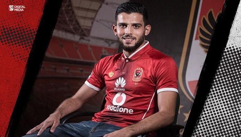 عبد الله الشامى لاعب الأهلي المصري