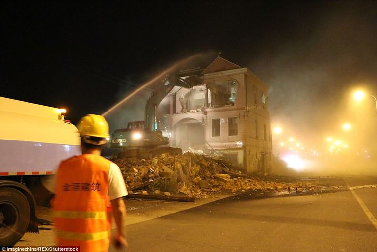 نموذج للمنزل المسمار في الصين 