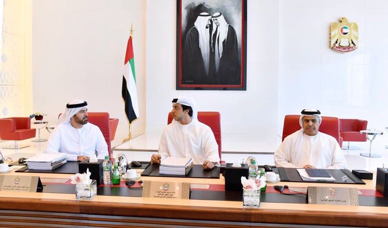 الشيخ منصور بن زايد آل نهيان يترأس المجلس الوزاري للتنمية