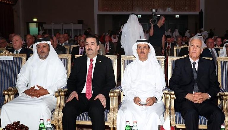أعضاء لجنة تعزيز الاستثمار الإماراتي العراقي