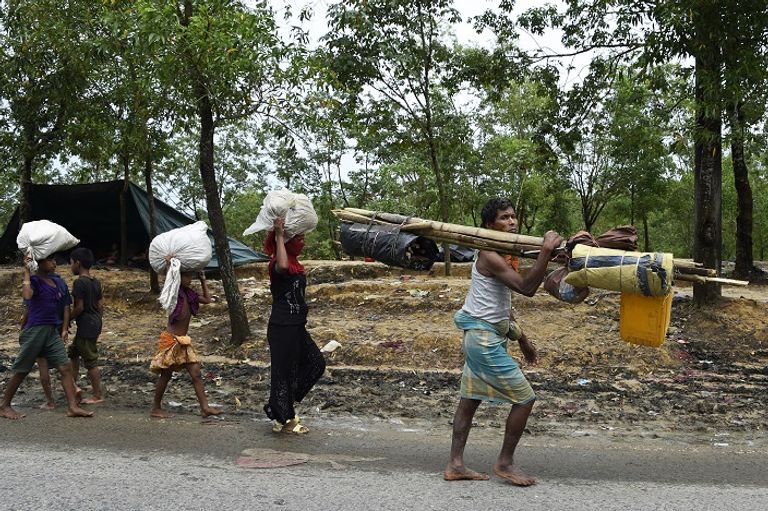 لاجئون من مسلمي الروهينجا
