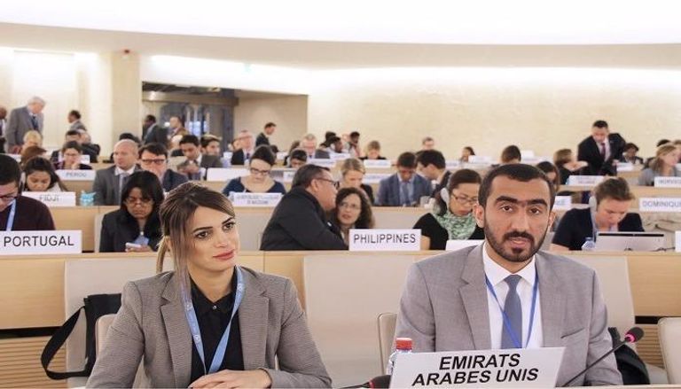الوفد الإماراتي في مجلس حقوق الإنسان