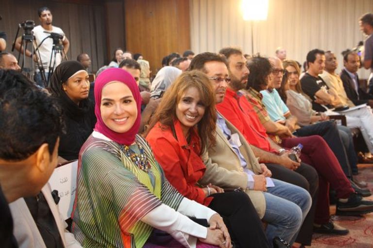 نجوم التسعينيات خلال المؤتمر