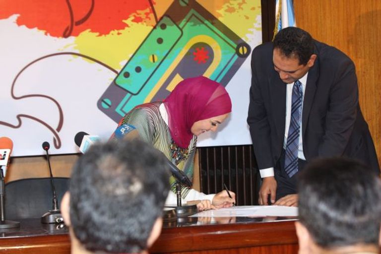 نجوم التسعينيات خلال المؤتمر