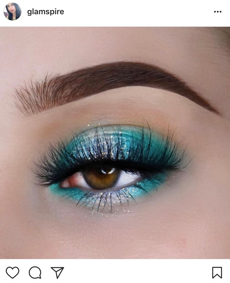 لمسة من جمال.. مكياج العيون باللون الأخضر بمناسبة اليوم الوطني السعودي