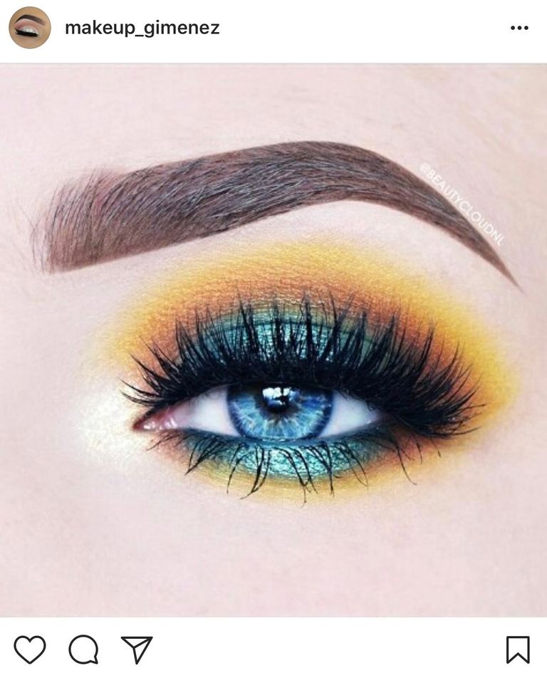 لمسة من جمال.. مكياج العيون باللون الأخضر بمناسبة اليوم الوطني السعودي