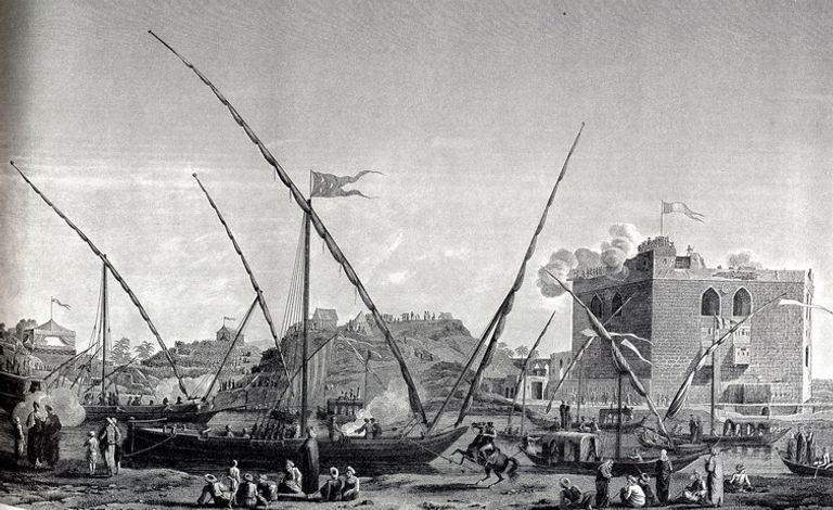 رفع العلم على الوحدة الشبحية 