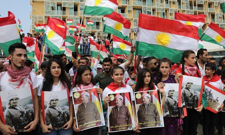 مسعود بارزاني رئيس إقليم كردستان - رويترز