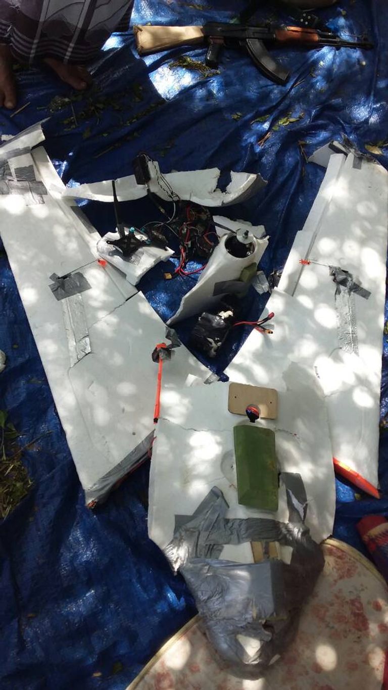 طائرة تم إسقاطها