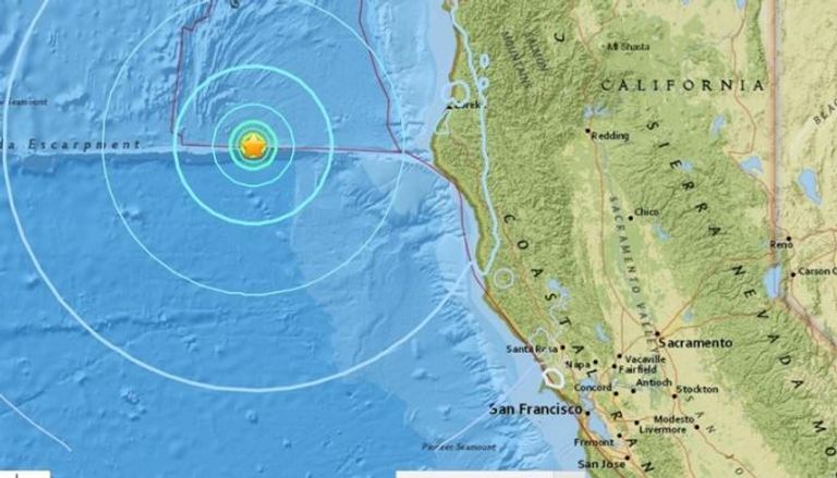 كاليفورنيا نشطة زلزاليا