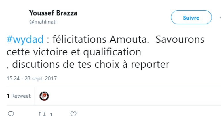 الوداد وصنداونز