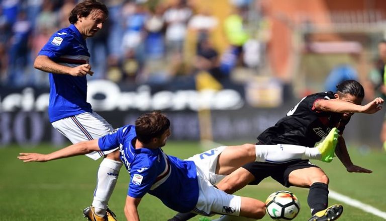 سامبدوريا وميلان