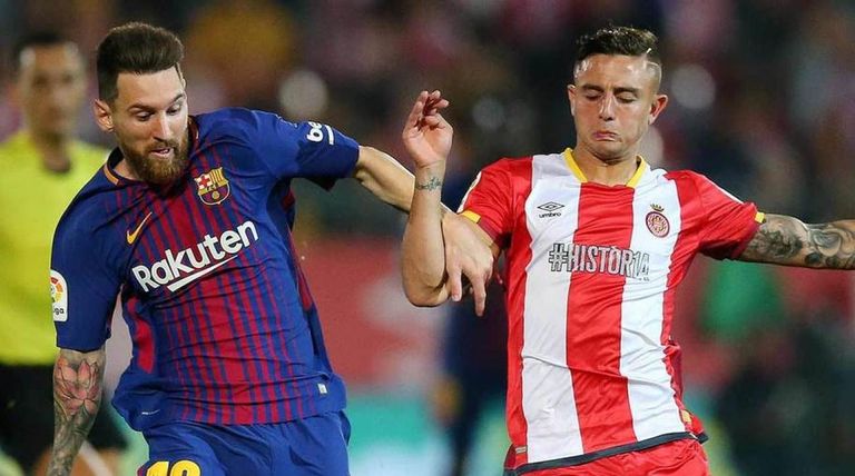 مافيو مدافع جيرونا وميسي