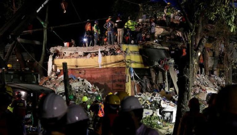 زلزال جديد يضرب المكسيك ويتسبب في مقتل 4 أشخاص 