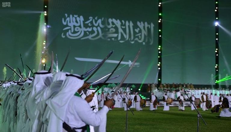 احتفالات السعودية بالعيد الوطني الـ87