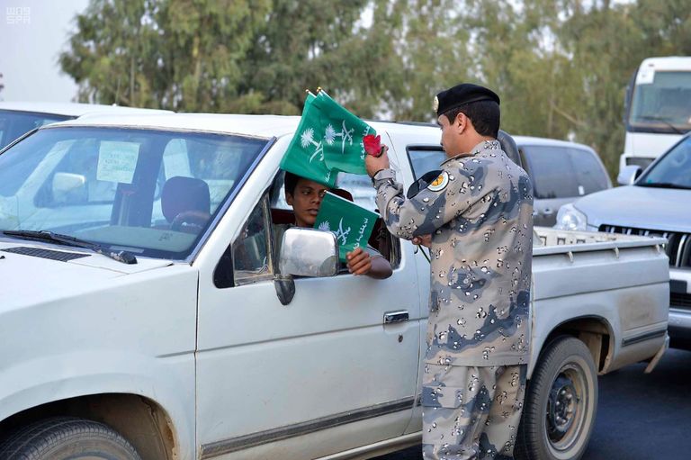 احتفالات السعودية بالعيد الوطني الـ87