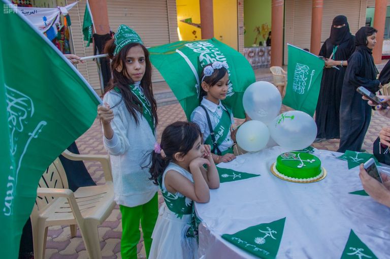 احتفالات السعودية بالعيد الوطني الـ87