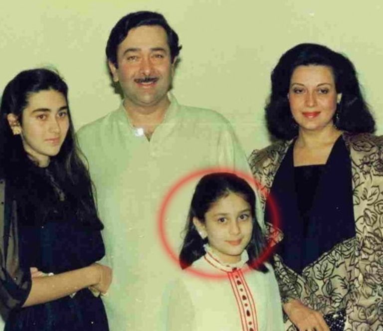 بالصور.. كارينا كابور في الصغر