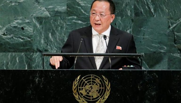 وزير خارجية كوريا الشمالية في الأمم المتحدة - رويترز