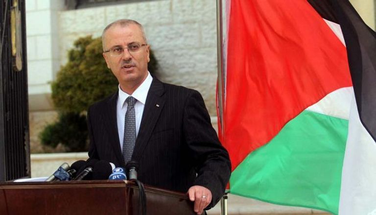 رئيس حكومة الوفاق الفلسطينية رامي الحمد الله