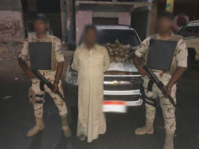 جانب من مداهمات الجيش المصري للإرهاب في شمال سيناء - حق الشهيد