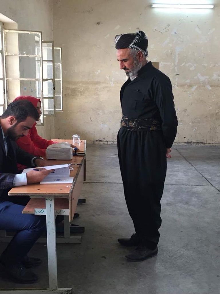 فتح مراكز الاقتراع في كردستان للتصويت على استفتاء الانفصال