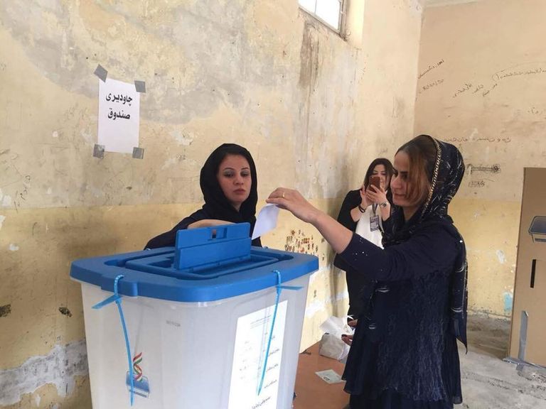 فتح مراكز الاقتراع في كردستان للتصويت على استفتاء الانفصال