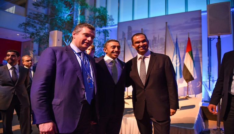 عبدالله بن زايد يقيم حفل استقبال على هامش أعمال الأمم المتحدة