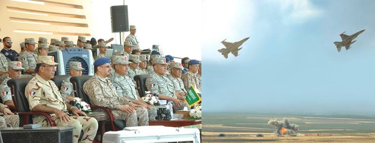 جانب من ختام فعاليات التدريب المصري السعودي (فيصل 11)