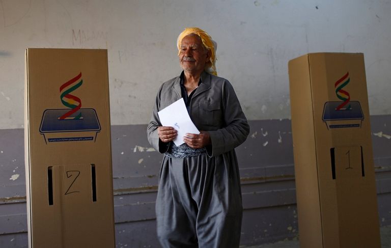 تصويت استفتاء كردستان