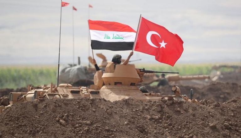 مناورات عراقية تركية مشتركة
